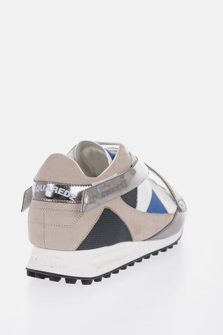 Sneakers in Pelle SATURNO con Dettaglio Criss Cross