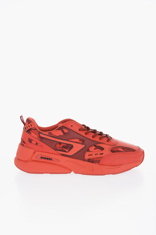 Multifabric S-SERENDIPITY SPORT Sneakers with Camo Printe