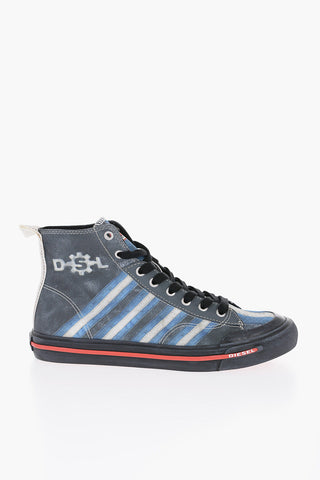 Printed Fabric S-ATHOS High Sneakers
