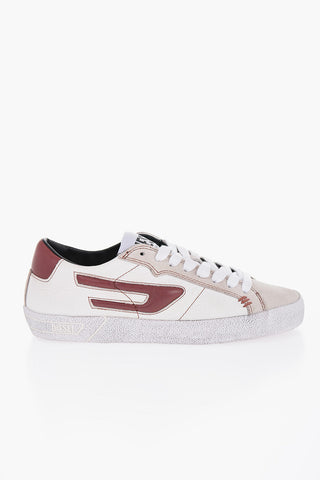 Sneakers Allacciate S-LEROJI con Dettaglio in Suede