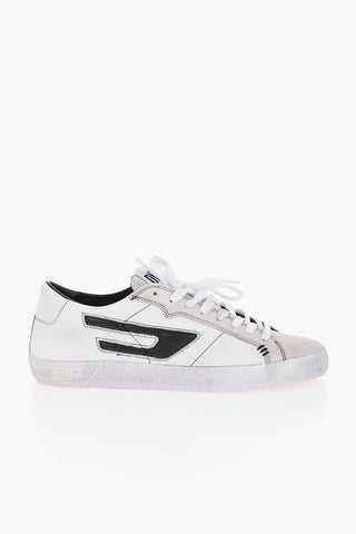 Sneakers Allacciate S-LEROJI con Dettaglio in Suede