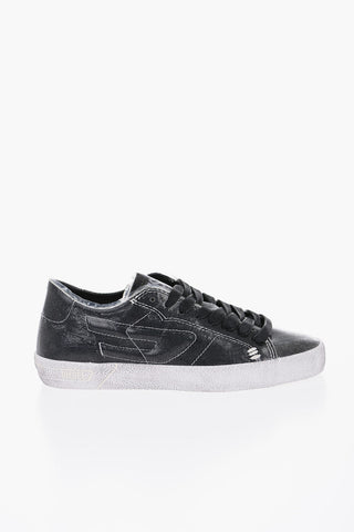Sneakers LEROJI LOW in Denim Plastificato