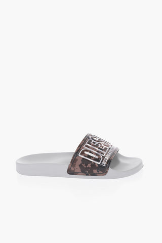 UNISEX SA-MAYEMI Slides with Camo Motif