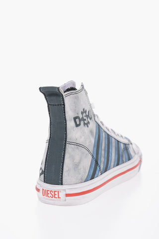 Printed Fabbric S-ATHOS High Sneakers