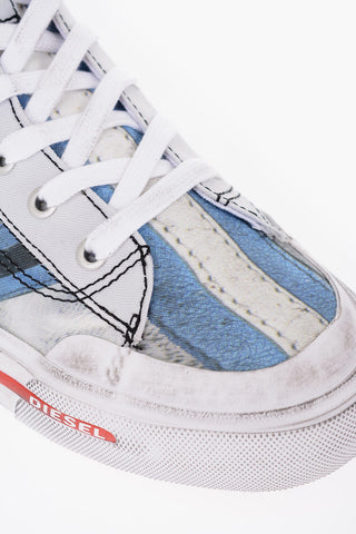 Printed Fabbric S-ATHOS High Sneakers