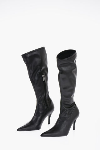 Vegan Leather D-VENUS KBT Boots with Pointed Toe