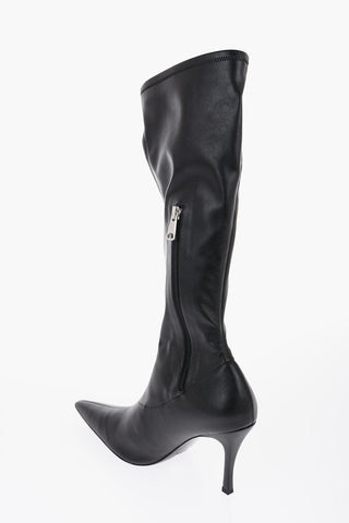 Vegan Leather D-VENUS KBT Boots with Pointed Toe