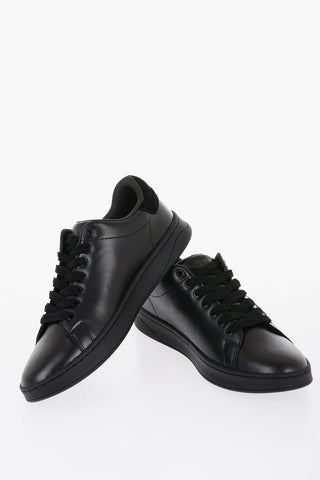 Sneakers Allacciate ATHENE LOW con Logo in Rilevo