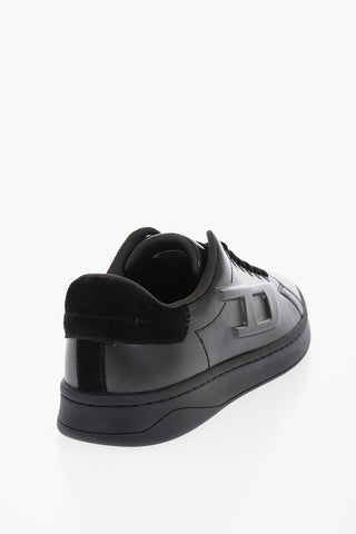 Sneakers Allacciate ATHENE LOW con Logo in Rilevo