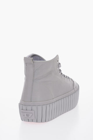 Sneakers Alte in Pelle S-HANAMI con Platform
