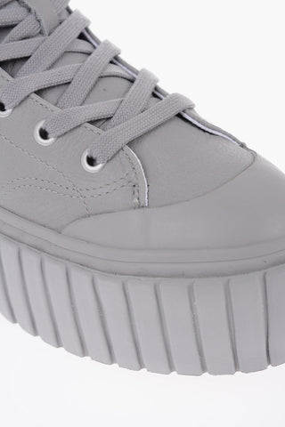Sneakers Alte in Pelle S-HANAMI con Platform