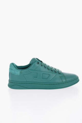 Lace-up S-ATHENE Sneakers with Embossed Logo