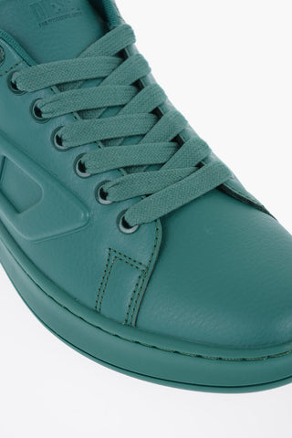 Lace-up S-ATHENE Sneakers with Embossed Logo