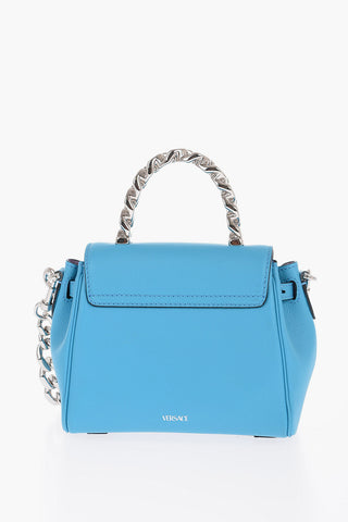 Grained Leather LA MEDUSA Bag with Removable Strap