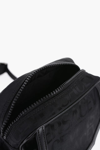 Borsa Messenger Logata con Fibbia Greca