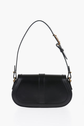 GRECA GODDESS Borsa Saddle in Pelle con Applicazione Greca