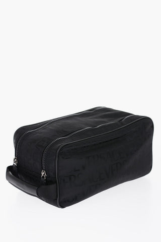 Logoed Beauty Case with Double Zip