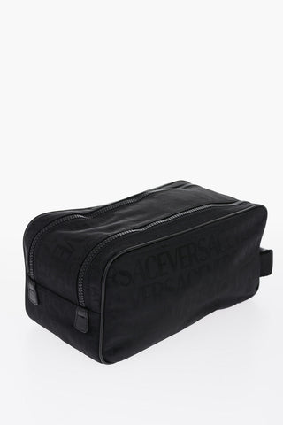 Logoed Beauty Case with Double Zip