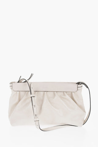 Patent Leather LUZ Clutch with Removable Shoulder Strap