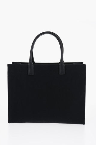 Canvas LA MEDUSA Tote Bag with Embossed Logo