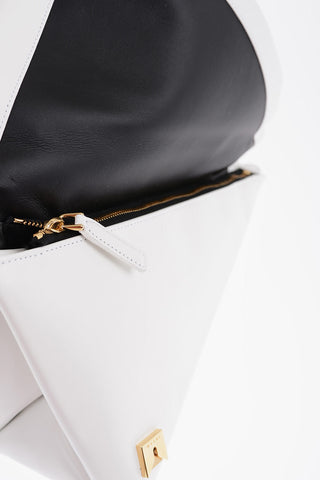 Patent Leather Polka-dot Wallet with Tropicalia Chain