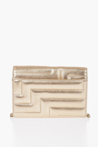 Quilted AVENUE Clutch with Removable Shoulder Strap