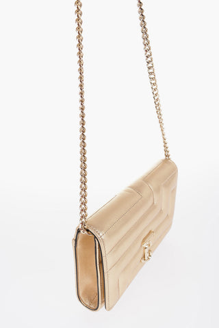 Quilted AVENUE Clutch with Removable Shoulder Strap