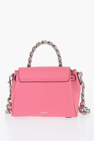 Grained Leather LA MEDUSA Bag with Removable Strap