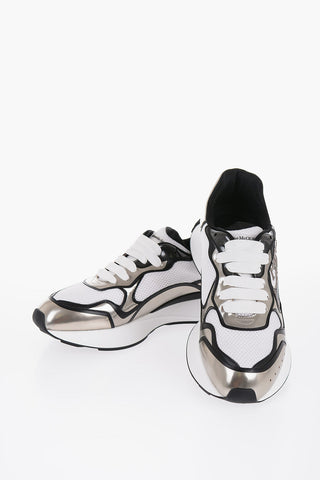 Sneakers Low-Top Con dettagli Metallizzati