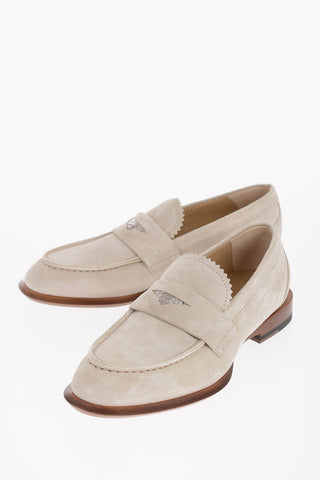 Suede Leather Penny Loafers