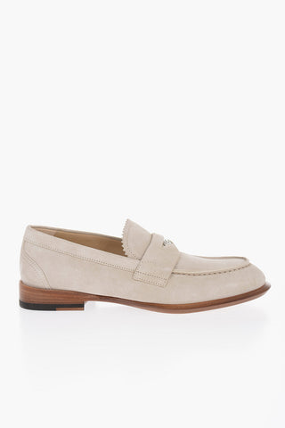 Suede Leather Penny Loafers