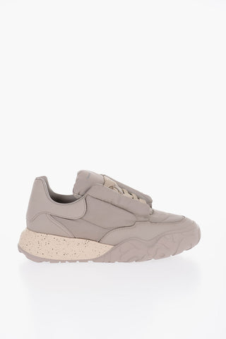 Padded Low-Top Sneakers With Chunky Sole