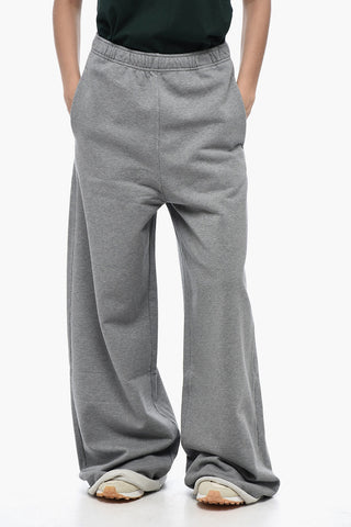 MM6 Joggers Palazzo in Cotone Garzato