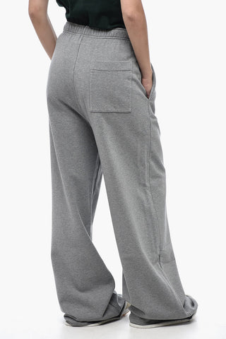 MM6 Joggers Palazzo in Cotone Garzato