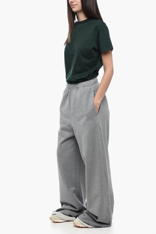 MM6 Joggers Palazzo in Cotone Garzato