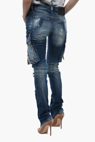 Trumpet Cargo Fit Denim With Zipped Bottoms 20 cm