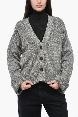 PERMANENT Asymmetric Cardigan with Turn-Ups