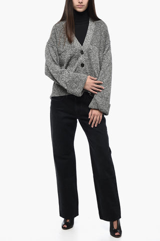 PERMANENT Asymmetric Cardigan with Turn-Ups