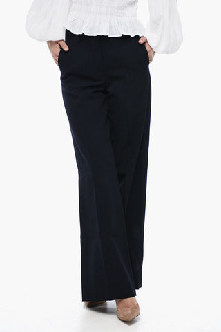 High-Waisted Straight Fit Pants
