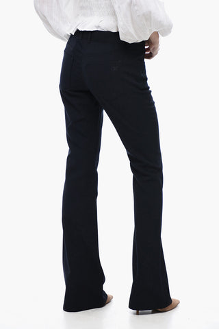 5 Pockets Flare Fit Pants