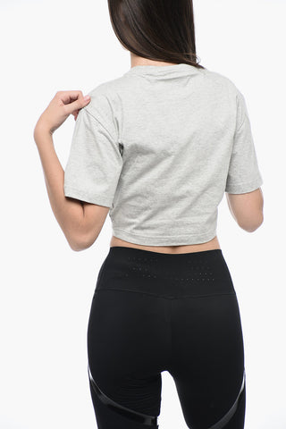 Cropped RING T-shirt With Logo Print