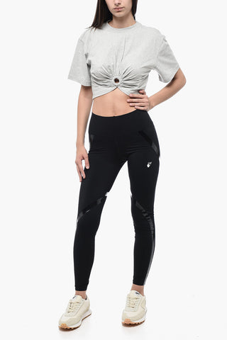 Cropped RING T-shirt With Logo Print
