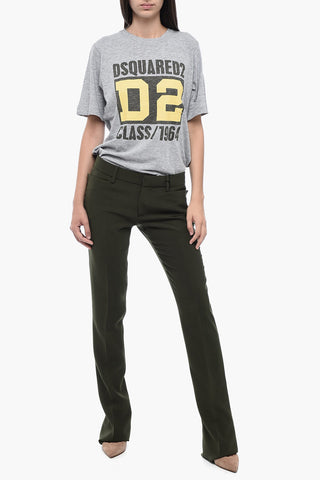 Low Rise Flare Fit Pants 23 cm
