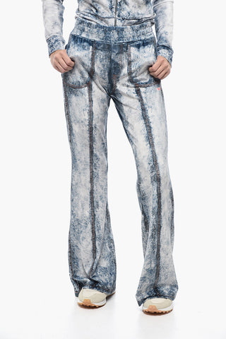 Chenille P-NEY Joggers with Denims Effect