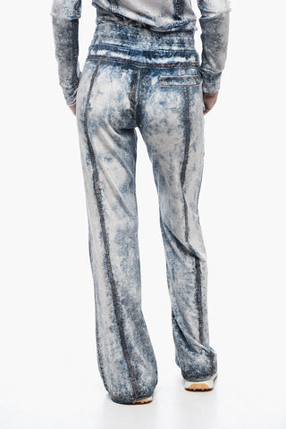 Chenille P-NEY Joggers with Denims Effect