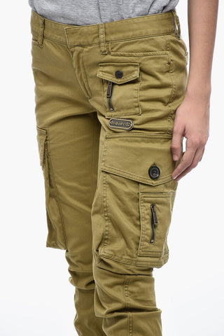 Trumpet Cargo Fit Pants With Zipped Bottoms 21 cm
