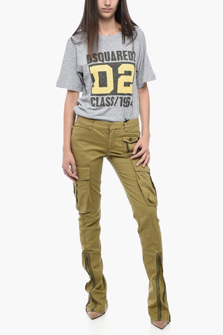 Trumpet Cargo Fit Pants With Zipped Bottoms 21 cm