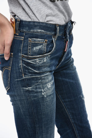 Jeans 24/7 Stone Washed Effetto Distressed 16 cm
