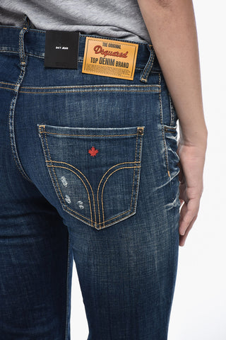 Jeans 24/7 Stone Washed Effetto Distressed 16 cm