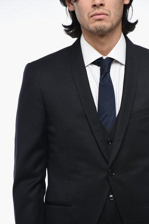 Abito ACADEMY CERIMONIA in Lana Vergine con Revers Sciallato